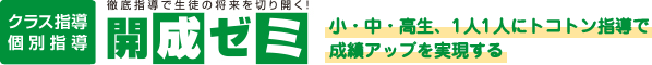 開成ゼミナール【宮城県】 レプトン南光台教室 のロゴ画像