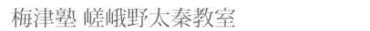 梅津塾 本校 のロゴ画像