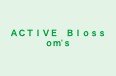 ＡＣＴＩＶＥ　Ｂｌｏｓｓｏｍ'ｓ のロゴ画像