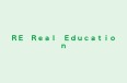ＲＥ　Ｒｅａｌ　Ｅｄｕｃａｔｉｏｎ のロゴ画像