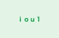 ｉｏｕ１ のロゴ画像