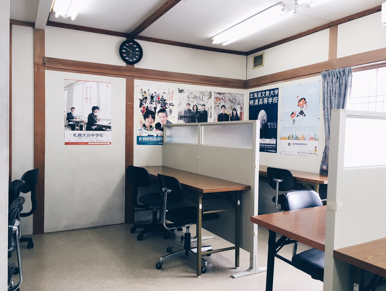 札幌進学ゼミ 真駒内教室 の内観画像